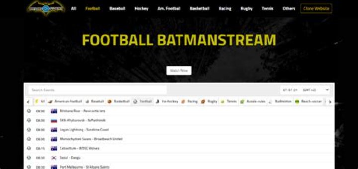 Best Alternatives to BatmanStream for HD Soccer and NFL Streams